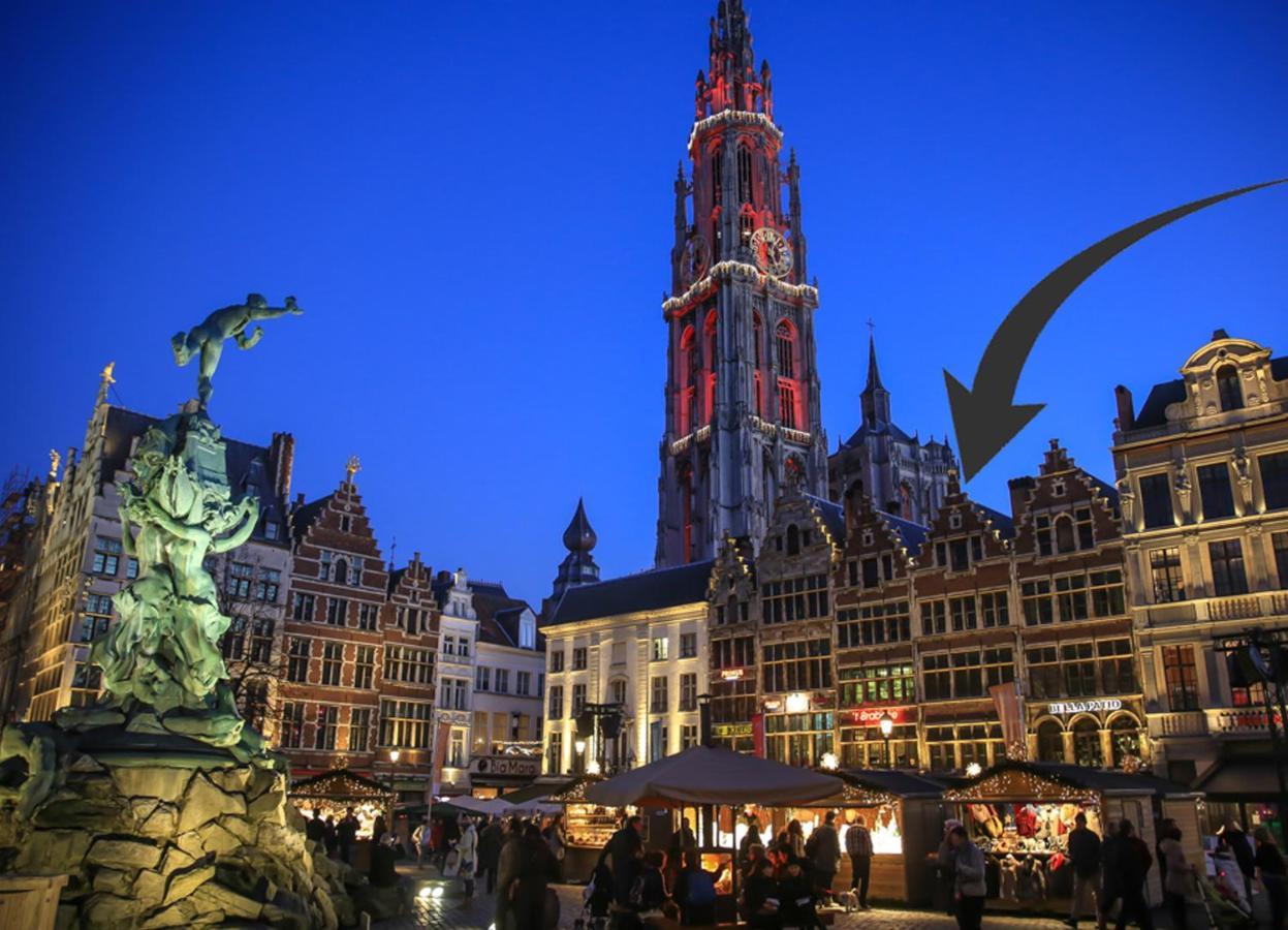 Antwerp Old Town Triplex Apartment מראה חיצוני תמונה